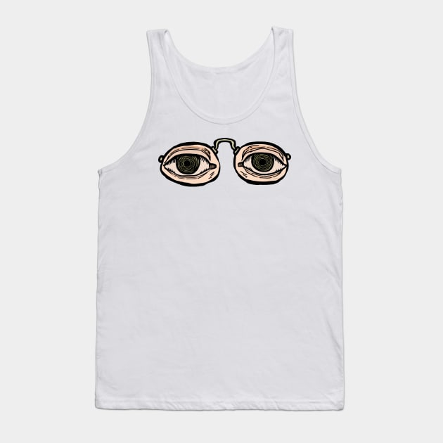 Four Eyes Tank Top by JSnipe